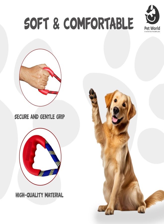 PET World Dog Leash Super Grip | Super Comfortable for Dogs and Puppies | Soft Handle Rubber Grip for Leash Rope | Made for Small to Medium-Sized Dogs - Image 3